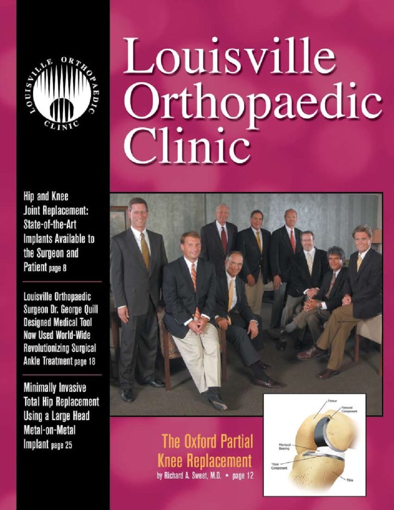 Louisville Orthopedic Clinic Magazine 2007